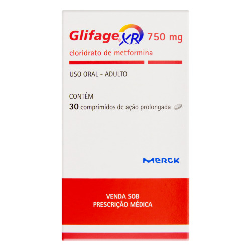 GLIFAGE XR 750MG 30CPD